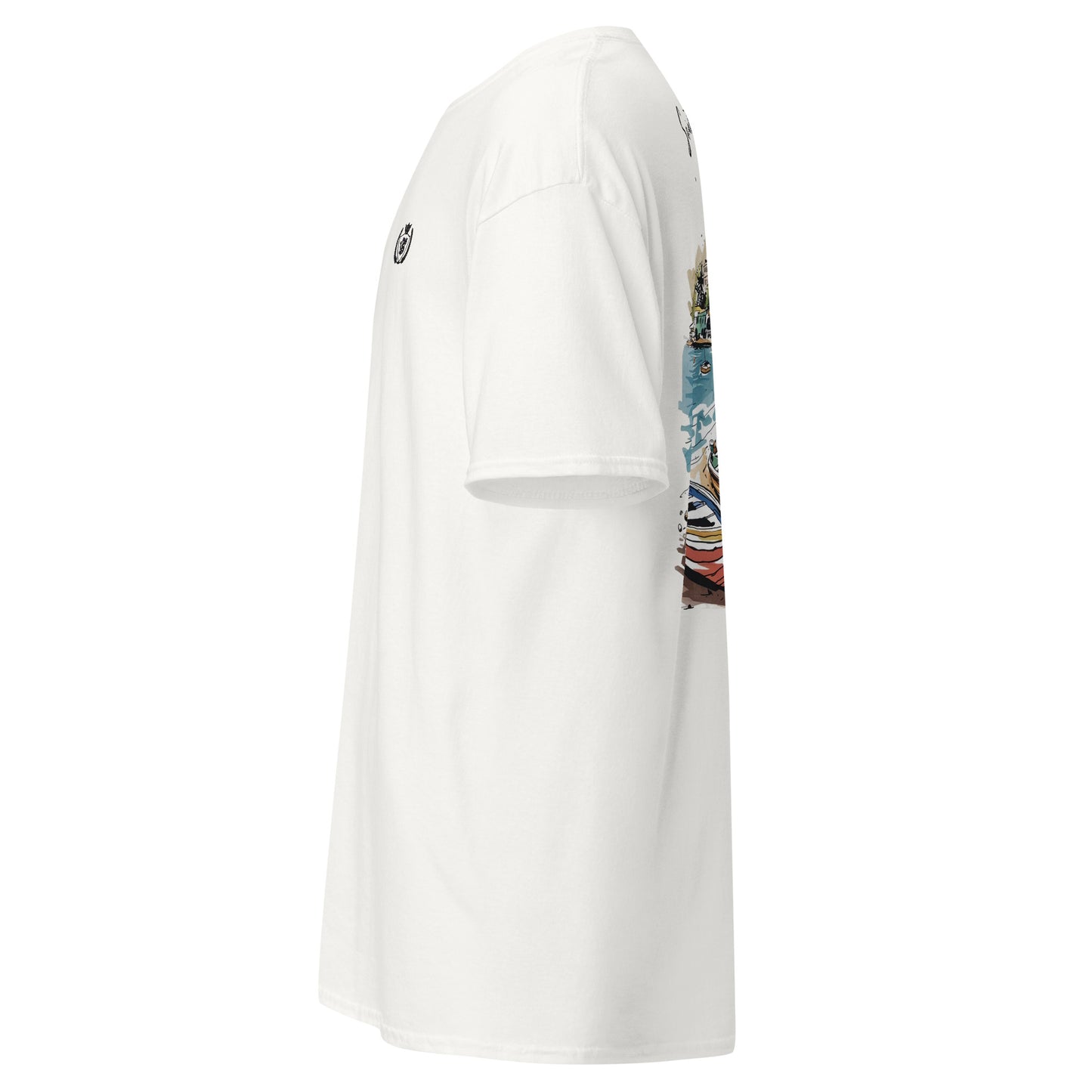 St. Tropez Signature T-Shirt white left side — Archive Department