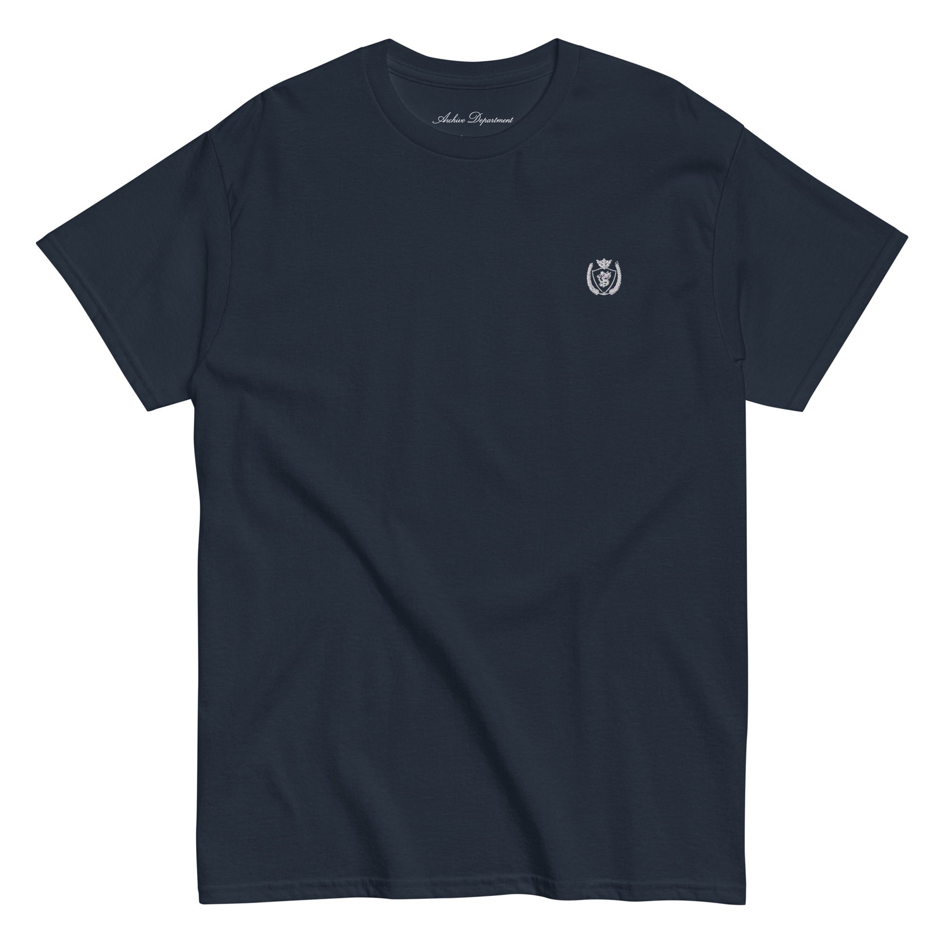 St. Tropez Boat T-Shirt navy front view — Archive Department