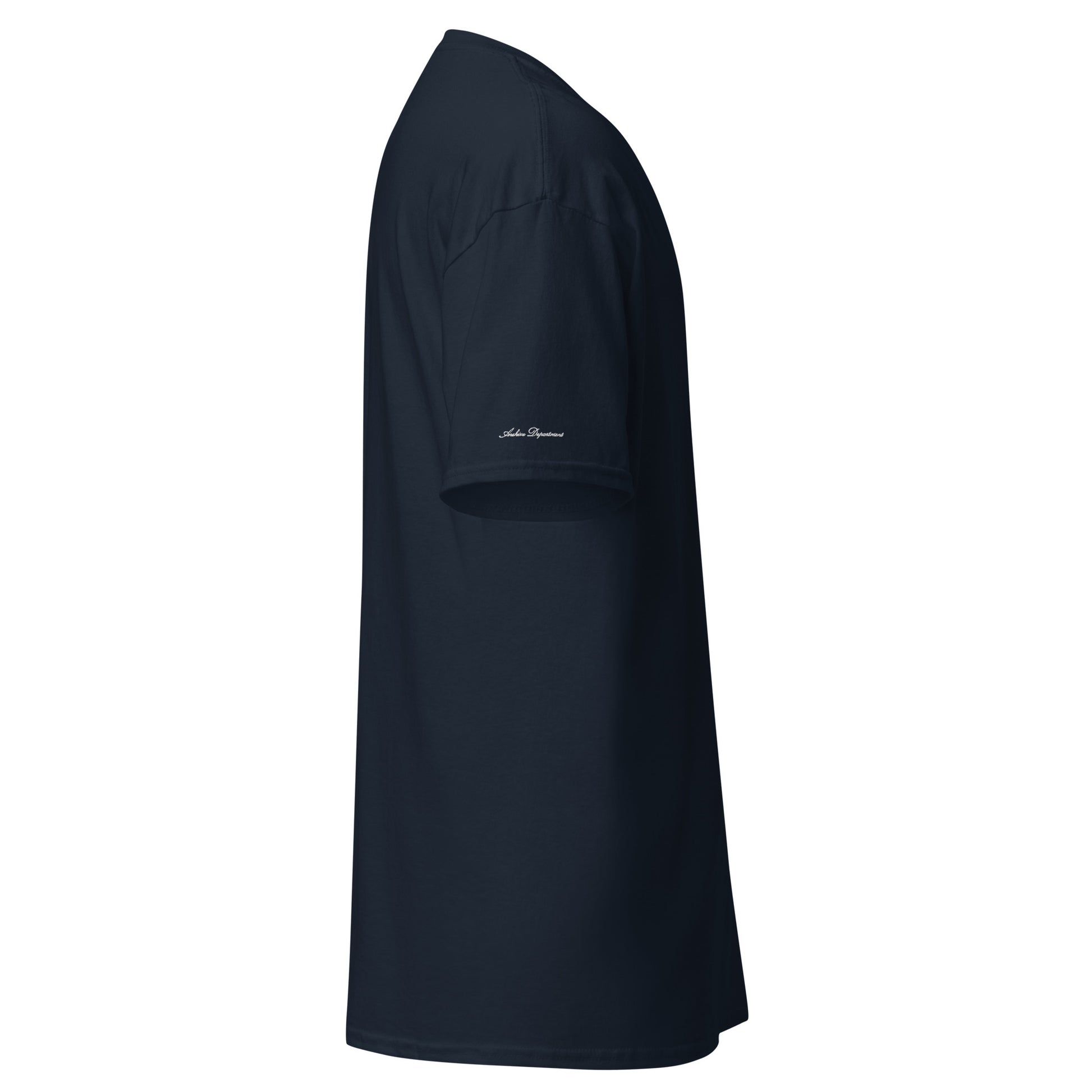 Archive Basic Tee navy right side — heavyweight cotton T-Shirt