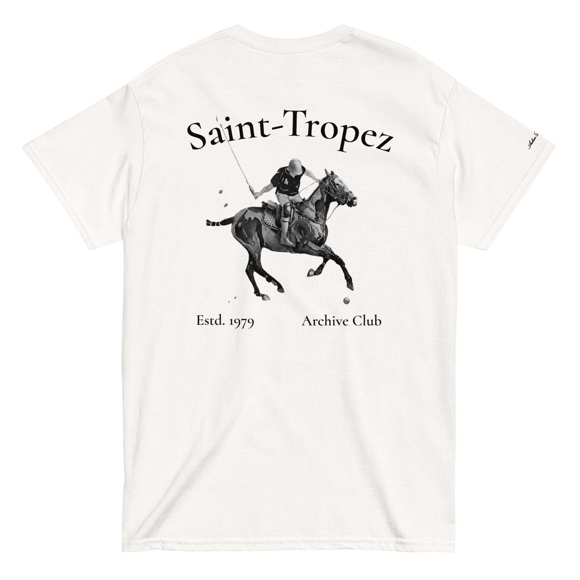 トップス BALMAIN horse print tee 18ss archive St. Tropez Horse T-Shirt | Archive Department – ArchiveDepartment