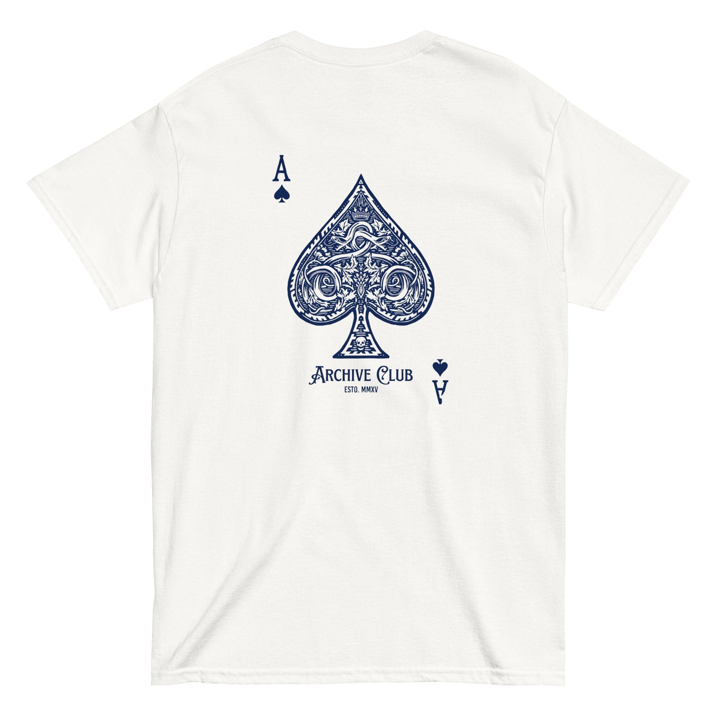 Peak T-Shirt white back alpine mountain graphic — Summer Drop 2026