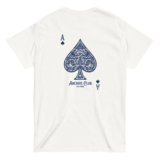 Peak T-Shirt white back alpine mountain graphic — Summer Drop 2026