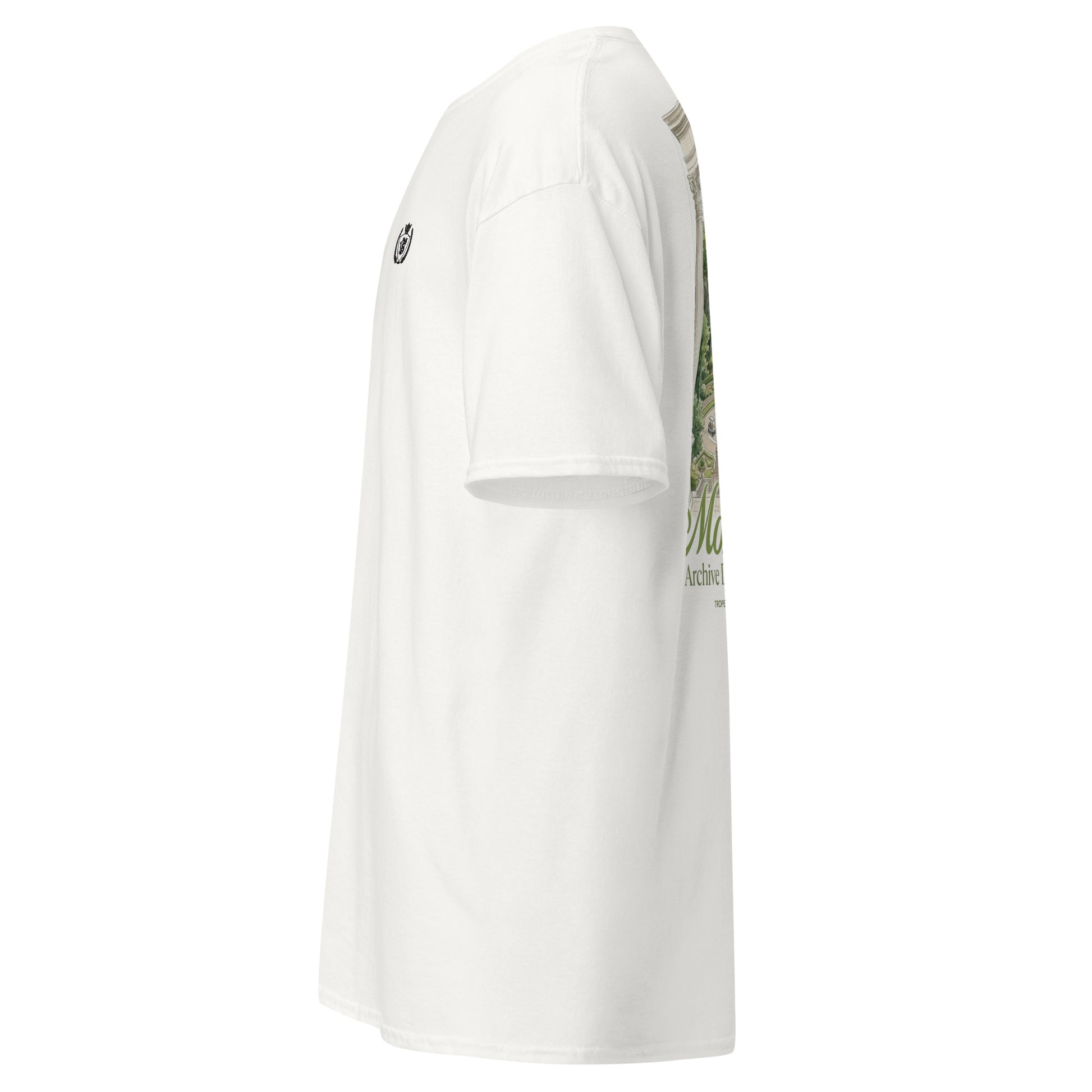Monaco T-Shirt white left side view — Archive Department