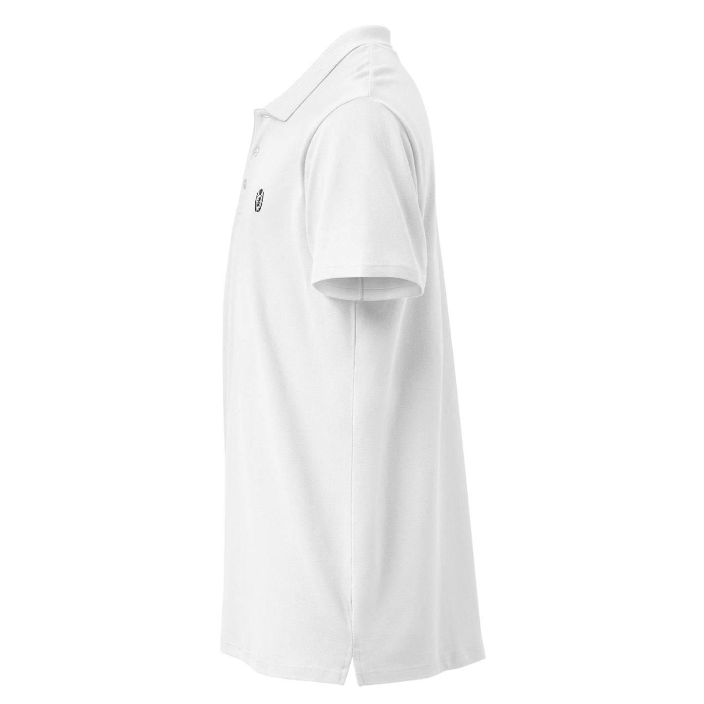 Archive Club Polo white left side view — Archive Department